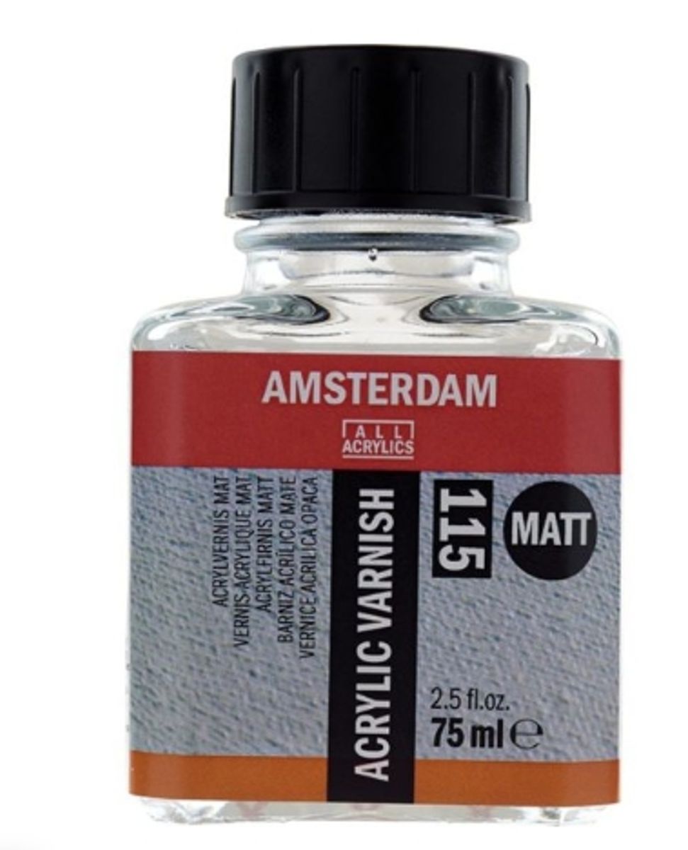 Amsterdam Acrylic Varnish Matt 115 – 75ml