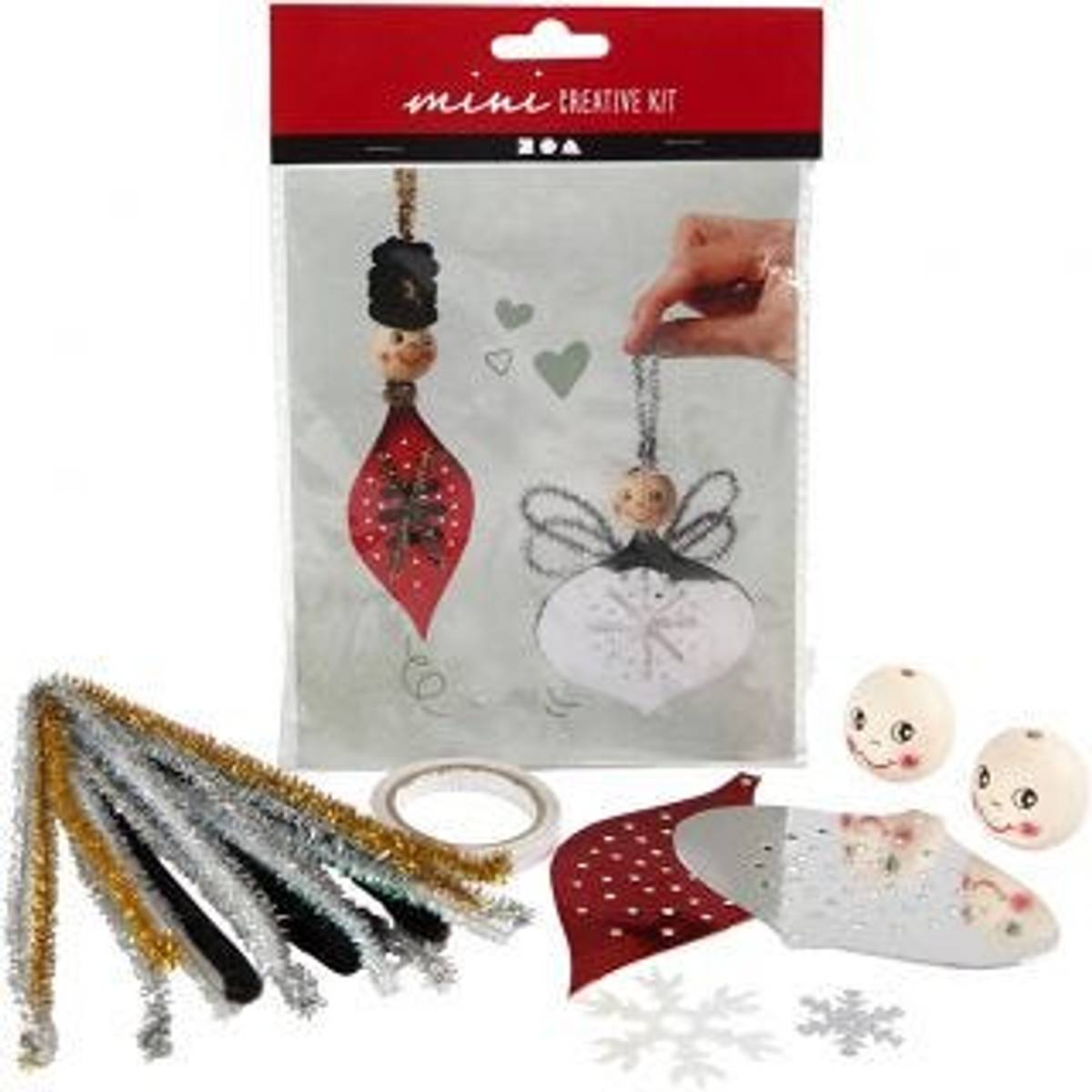 DIY-kit: figurer i kartong