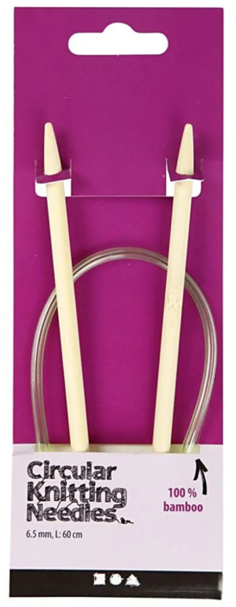 No 6,5 - 60 cm rundpinne