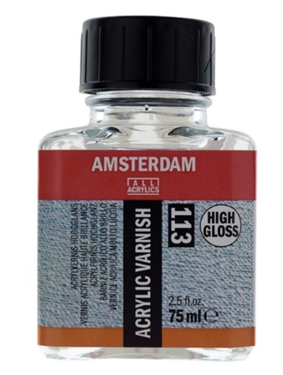Amsterdam Acrylic Varnish High Gloss 113 – 75ml