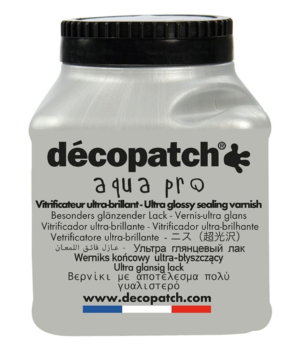 Decopatch Aquapro Klarlakk 180ml – Ultraglossy
