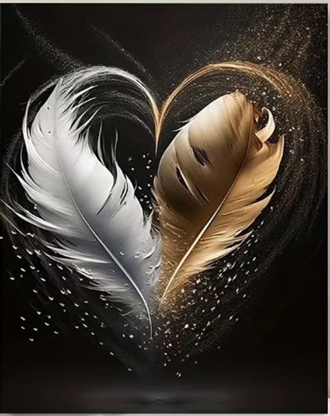 Hovedbilde Hjerte, 40 x 50 cm