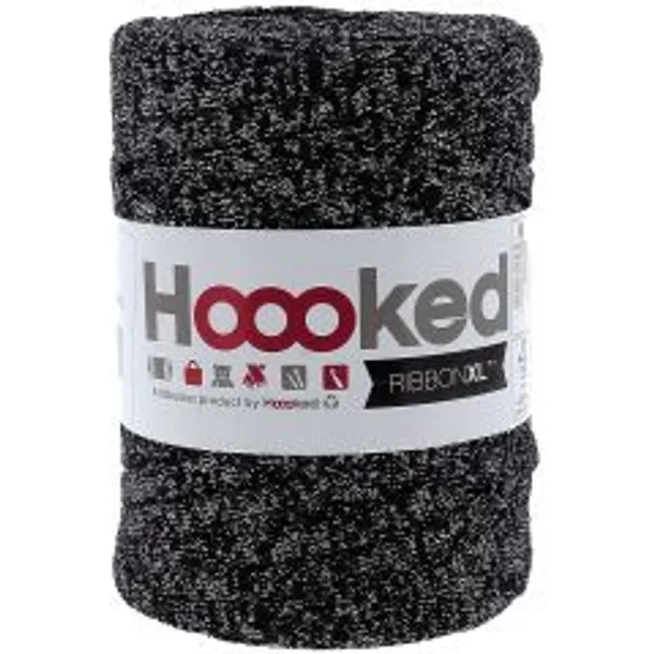 Hovedbilde Hoooked Ribbon XL - Black Sparkle