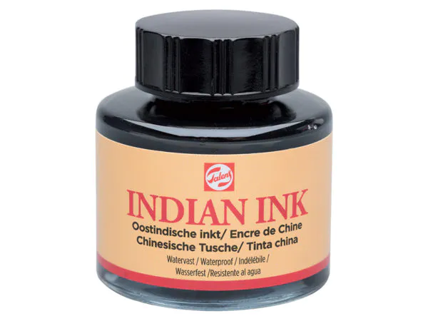 Hovedbilde Talens Indian Ink Sort 30ml