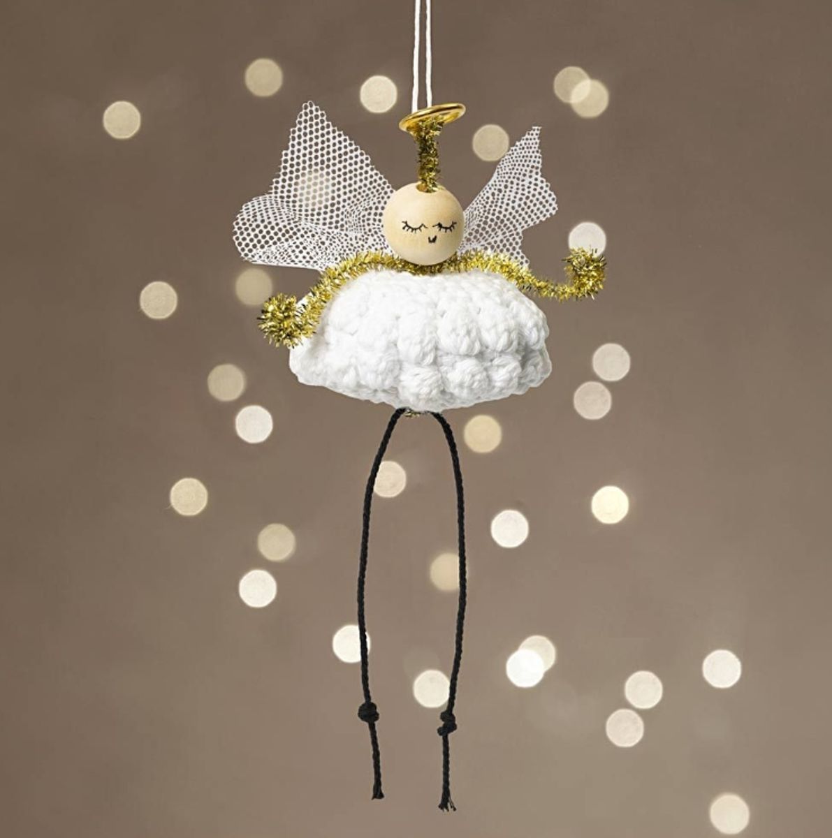 DIY-kit: hekling engel 